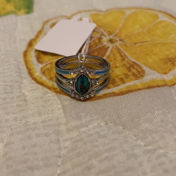 Turquoise stackable ring - Picture 2 of 7